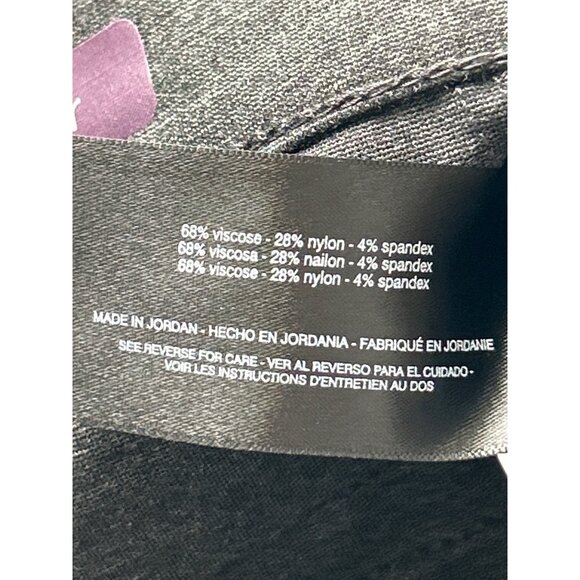 Gloria Vanderbilt Heather Grey Pull-On Trouser Womens Pants Size 8 Professional - Picture 5 of 9